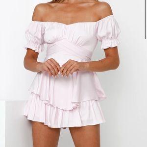 Light lilac romper